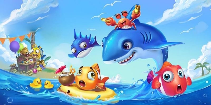 Tựa game bắn cá với giao diện cuốn hút