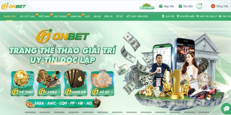 Onbet cho ra mắt app chơi game thuận tiện